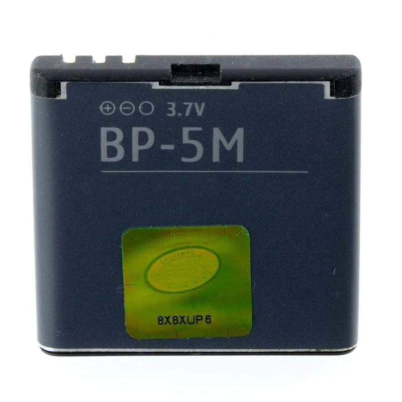 Оригинальный BP 5M аккумулятор для телефона Nokia 6220 Classic 6500 Slide 8600 Luna 6110 Navigator 5610 5700 S 7390