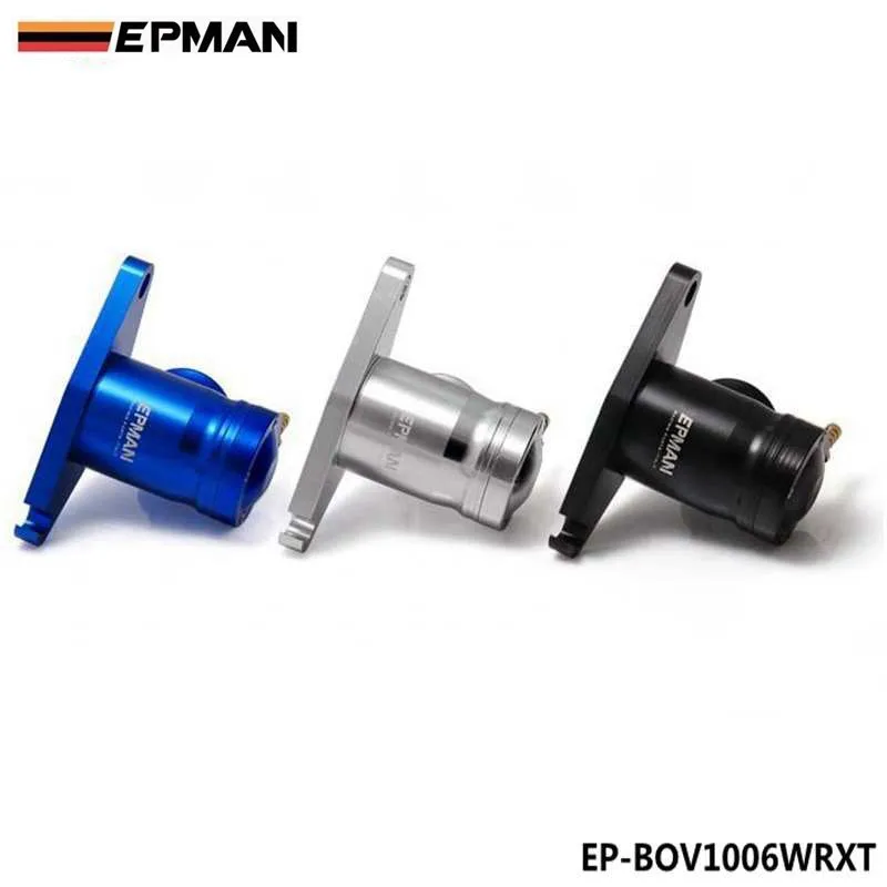 Болтовое крепление Turbo BOV выдувной клапан для Subaru 02 07 WRX STI EJ20/EJ25 цвет серебристый