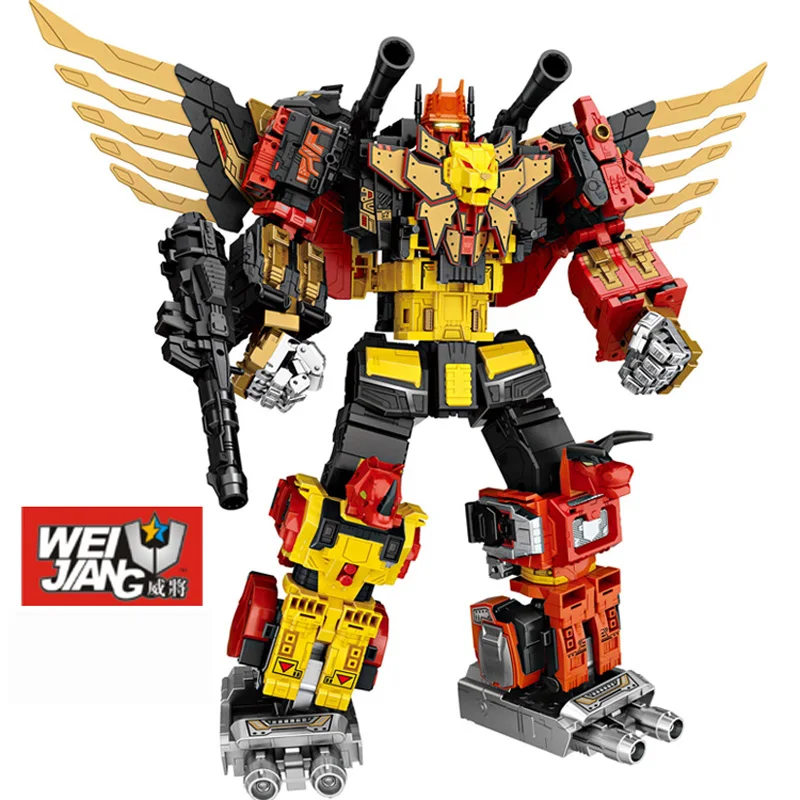 WEIJIANG трансформация оверсайз Divebomb Predaking Rampage 5в1 фигурные игрушки|Игровые фигурки и