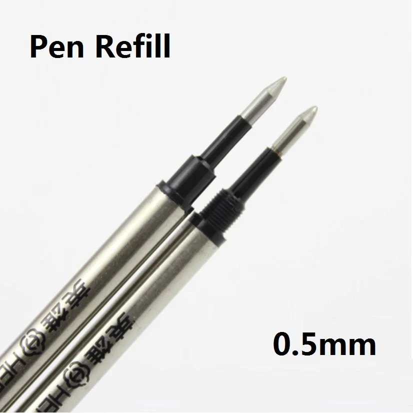 

0.5mm Pen Refill Black Rollerball Signing Pen Refill 10 Pcs/Lot