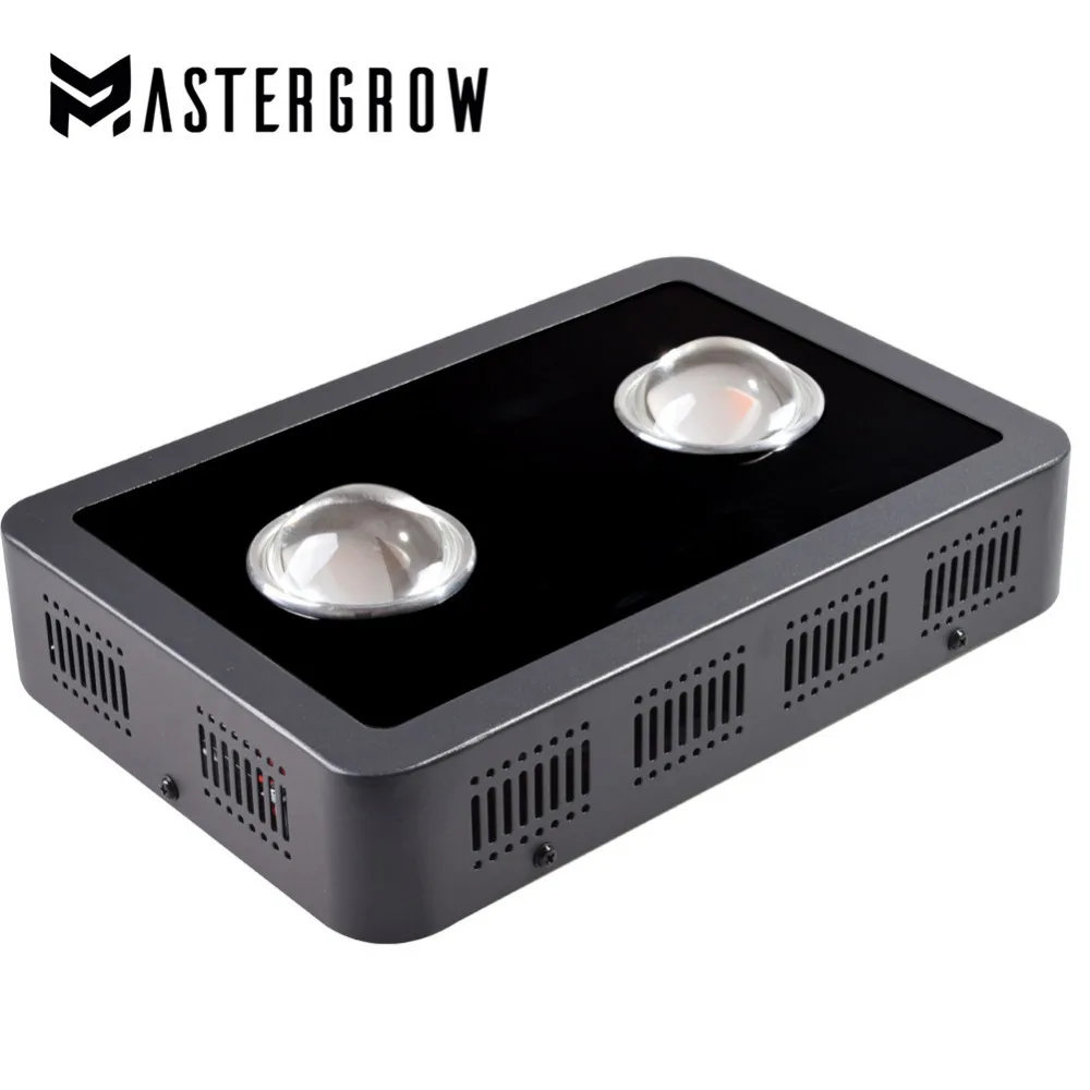

Светодиодная лампа MasterGrow для выращивания растений, черного цвета, 600 Вт, COB, полный спектр,-нм, с большими линзами для фотографий и цветов