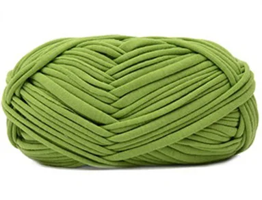 color 14 4 шт. толстая ткань полосы пряжа DIY ковры корзины одеяло крючком Пряжа хлопок полиэстер ручной вязки аксессуары для одежды - Цвет: color 14