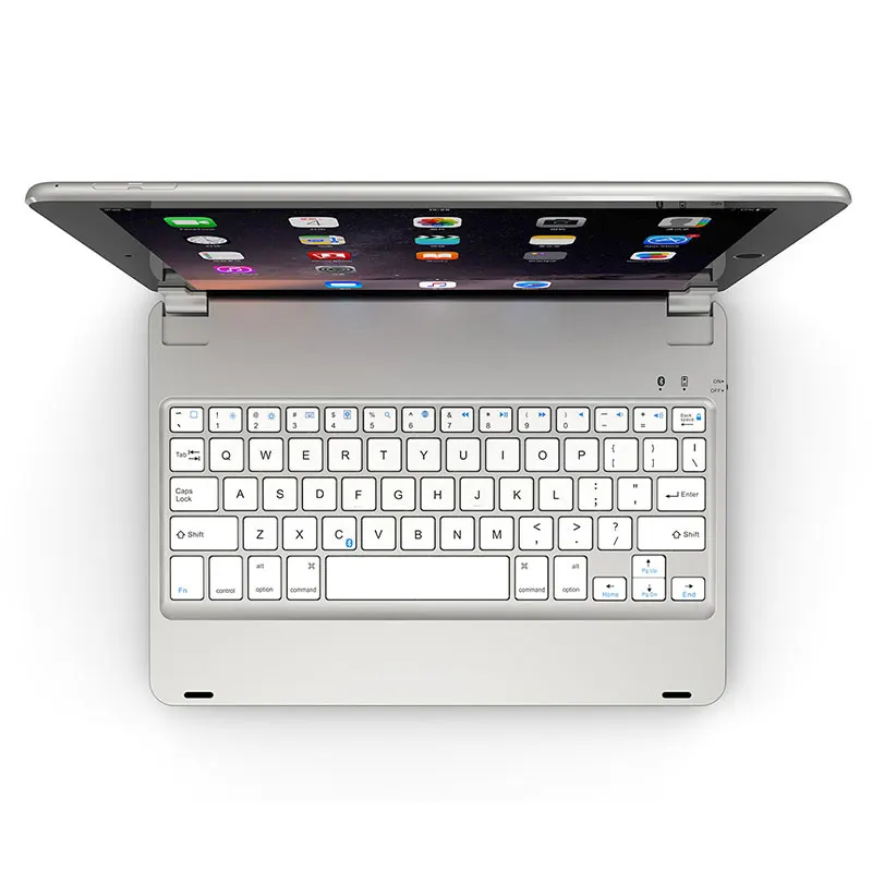 Роскошная беспроводная клавиатура с Bluetooth, ультра-тонкая клавиатура для ПК, Apple iPad Pro 9,7 Air 1 2, IOS, держатель, подставка, умные планшеты, клавиатура