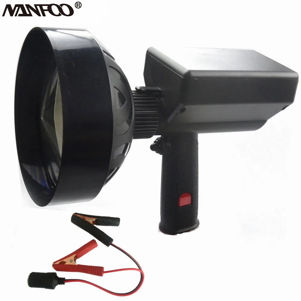12V 150 мм 3500/4500lm 35Вт/55Вт HID Ручной Точечный светильник Охота рыбалка Пеший Туризм