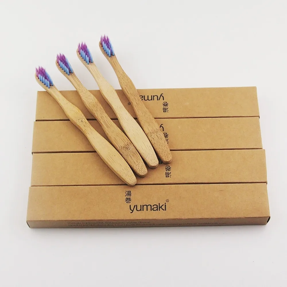 Детская зубная щетка из бамбука 24 шт. | Красота и здоровье