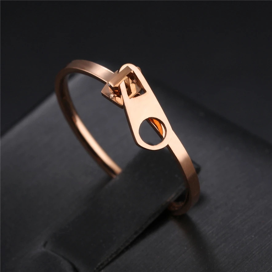 2018 New Arrivals Zipper Rings For Women Men Jewelry Cheap Fashion Titanium Stainless Steel Engagement Ring Bague Femme Vintage | Украшения