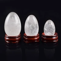 crystal egg natural stone rock quartz yoni ball undrilled ball set pelvic floor muscle vagina health care massage kegel exercise