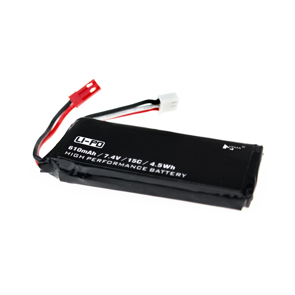 Аккумулятор lipo Hubsan X4 RC для квадрокоптера H502S H502E 7 4 В 610 мАч 2 шт./лот|Перезаряжаемые