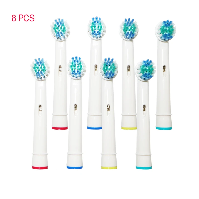 Сменная головка электрической зубной щетки Oral B 8 шт. для мягких волос Vitality