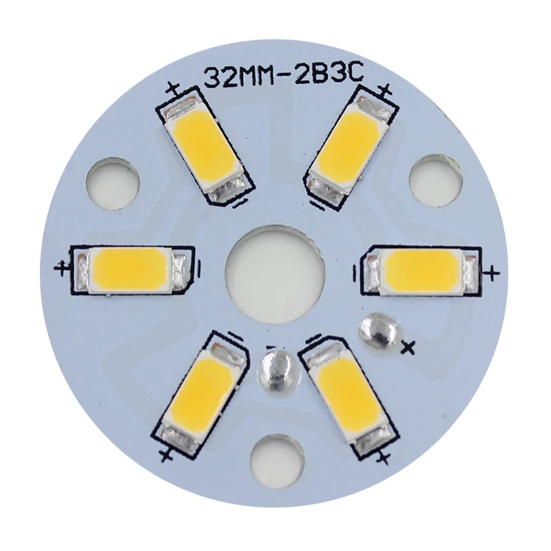 Бесплатная доставка 3 Вт 5 7 9 12 15 18 20 24 5630 яркость SMD светильник светодиодный панель