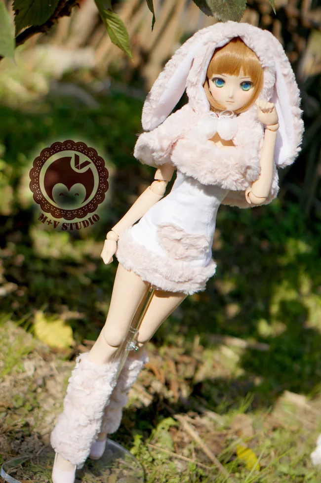 

Розовая Красивая яркая Одежда для кукол DD L BJD CW14