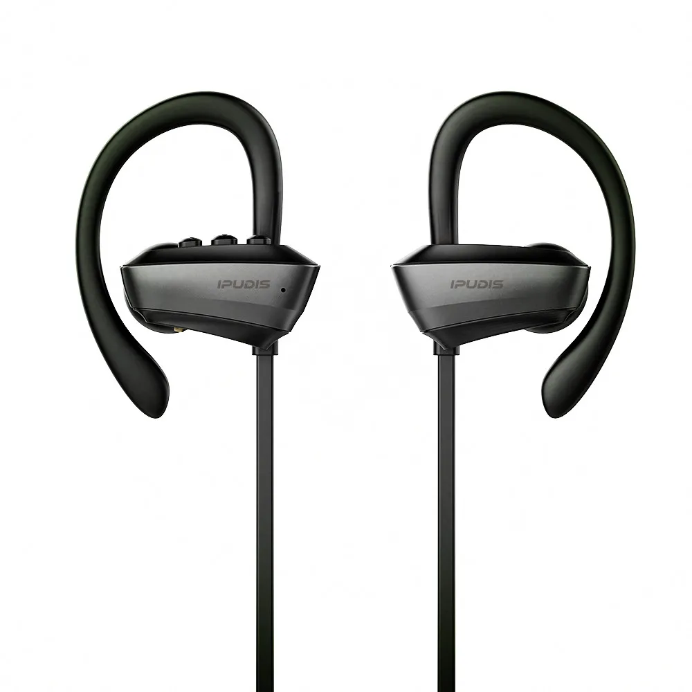 IPUDIS спортивные Bluetooth наушники IPX7 Водонепроницаемая беспроводная гарнитура с