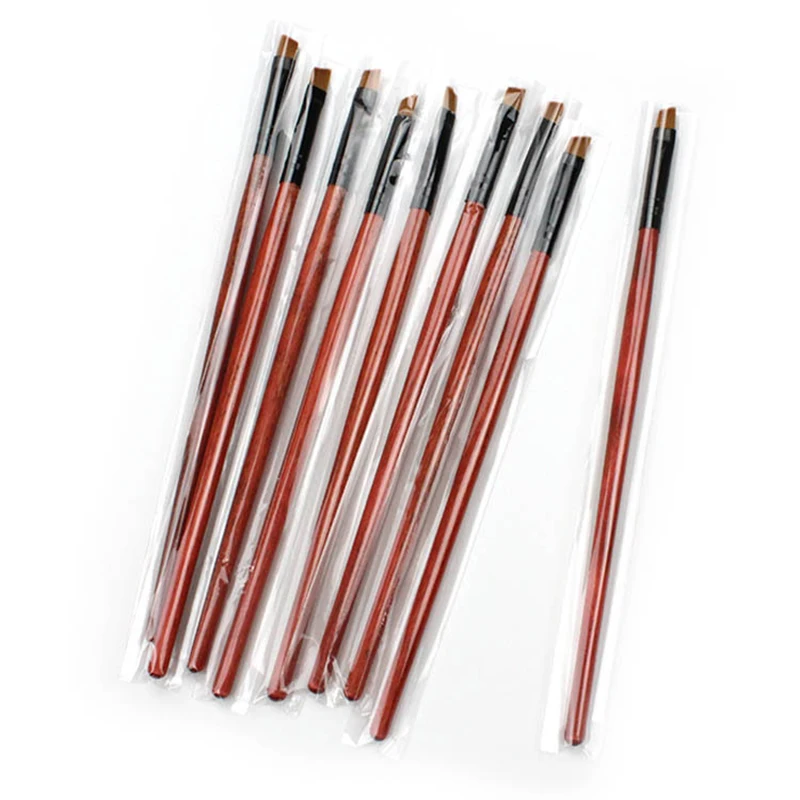 

1pcs Eyebrow Brush Elite Angled Eye Liner Eyebrow Brush Tool For Women/Lady Cosmetic maquiagem Brushes Fine Quality