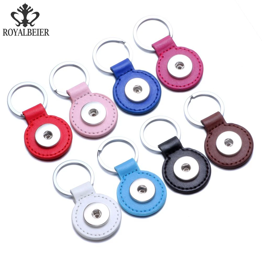 Royalbeier DIY Snap Key Rings Women Bag Keychains Fashion Decorations Hanging Pendant Jewelry Trendy Chain | Украшения и
