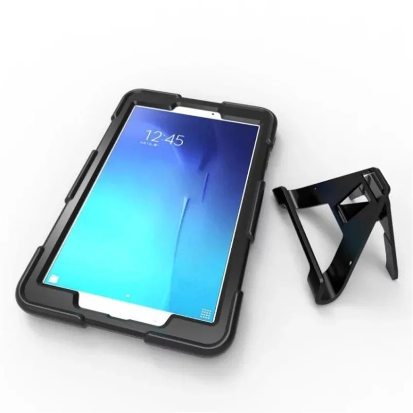 Чехол для Samsung Galaxy Tab E 9 6 военный сверхмощный Силиконовый прочный защитный чехол