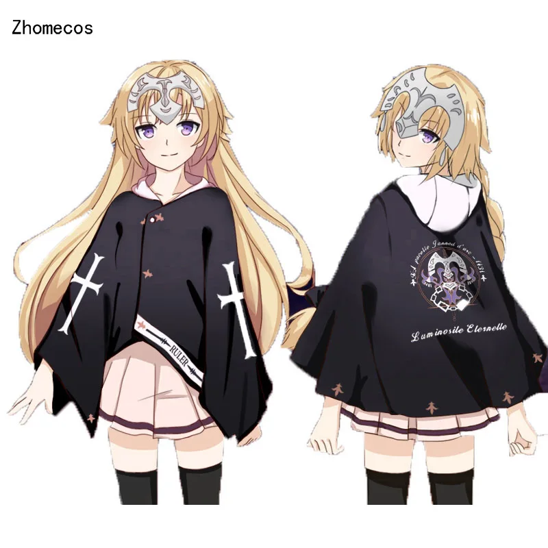 Аниме Fate Grand Order Alter с капюшоном бархатный хлопковый плащ костюмы для женщин мужчин Fate Stay Night Хэллоуин косплей