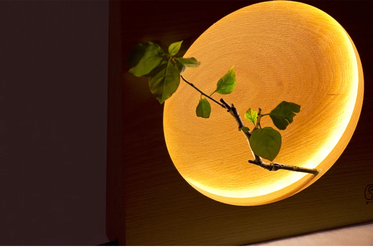 Домашний Современный японский креативный прикроватный светильник с полной