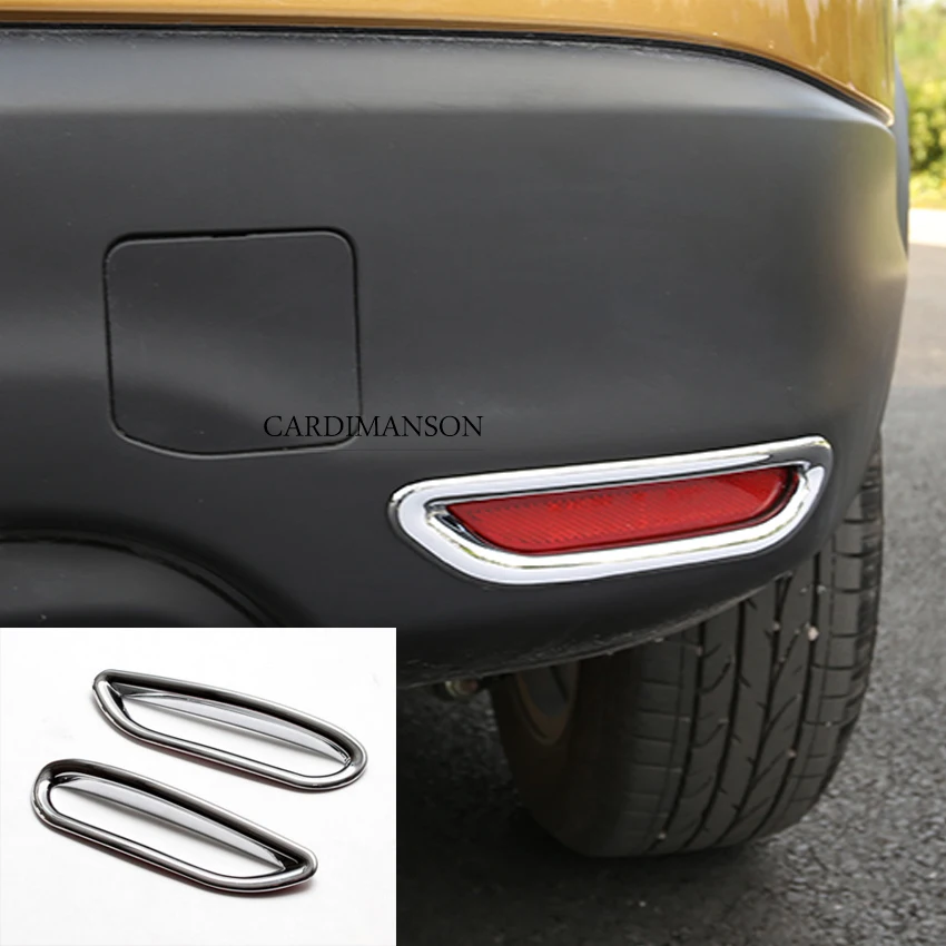 Cardimanson для Nissan Qashqai J11 2014 + ABS хромированный задний отражатель противотуманный