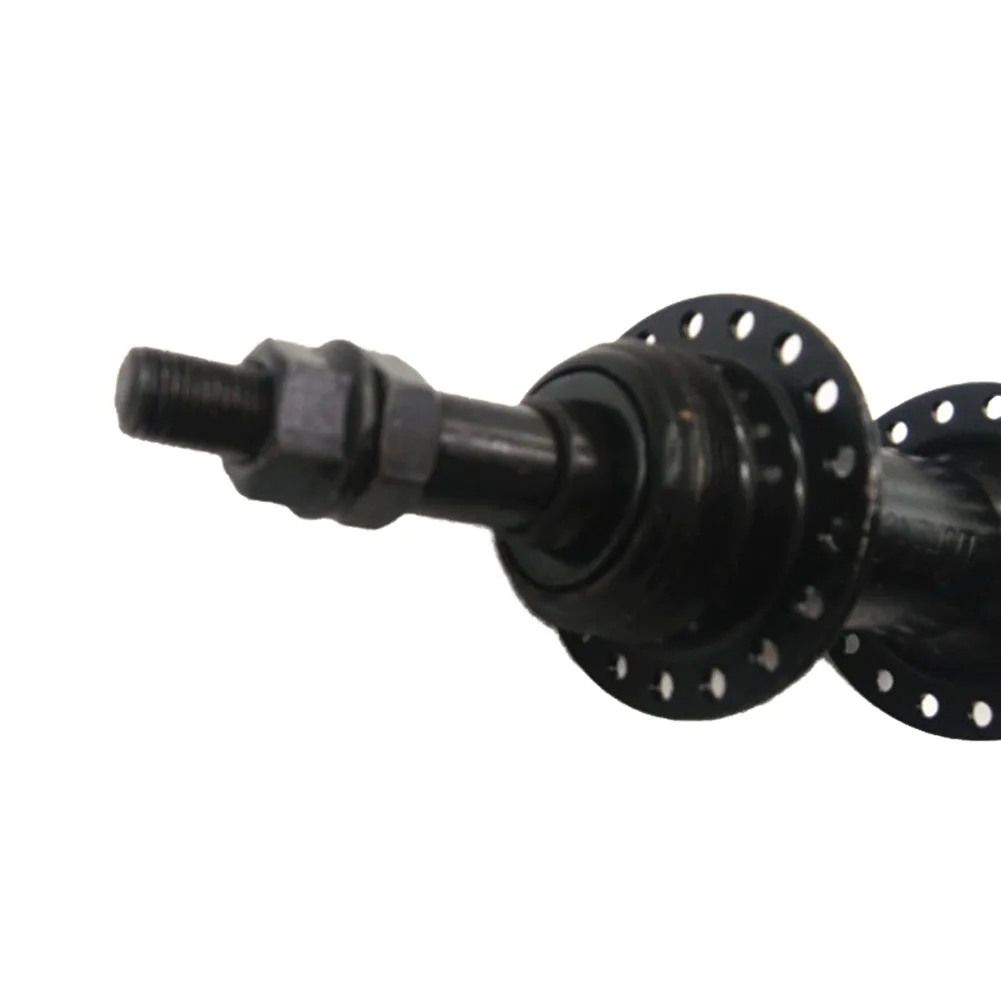 Universal Durable 32 Holes Direct Use Replacement Iron Steel Practical Bike Hub Front/Rear Spokes Assembling Wheel Black Bicycle | Спорт и