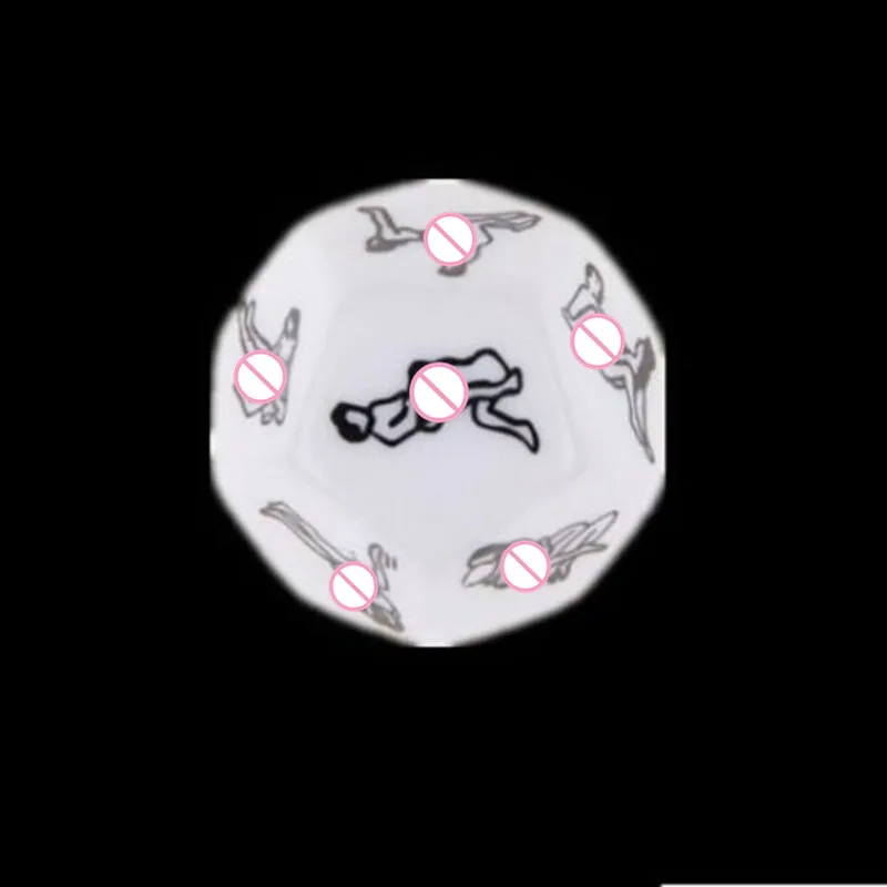 

1 PCS 12 Positions Sexy Romance Love Humour Gambling Erotic Craps Pipe Toys For Couples Funny Dice