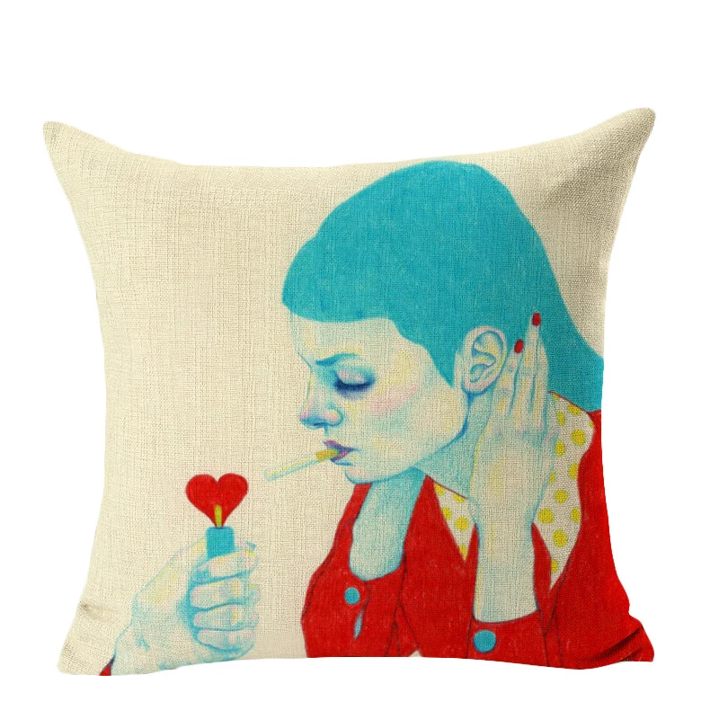 Современные стильные чехлы для подушек крутые мальчиков и девочек наволочки