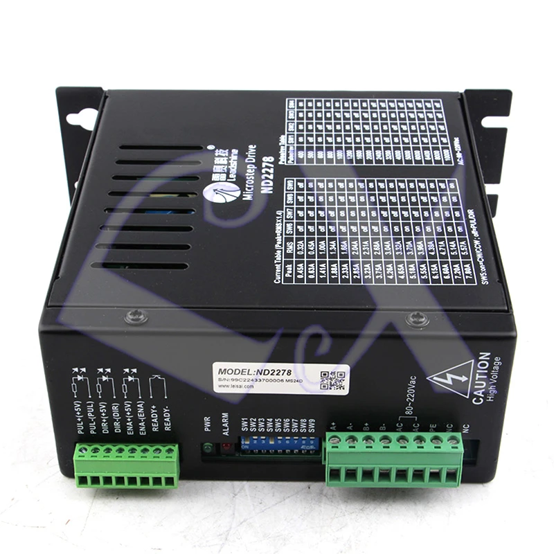 2-фазный Драйвер шагового двигателя Leadshine ND2278 NEMA34 NEMA42 80-86/110 В переменного тока а