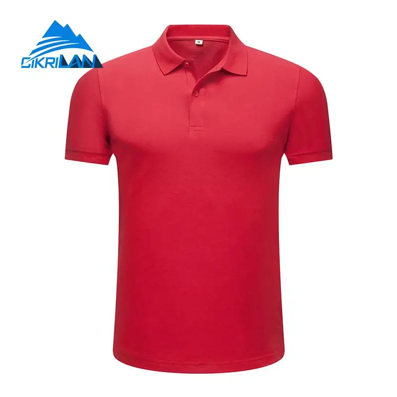 Летние Для мужчин S дышащий Открытый быстросохнущая футболка поло Рыбалка Отдых