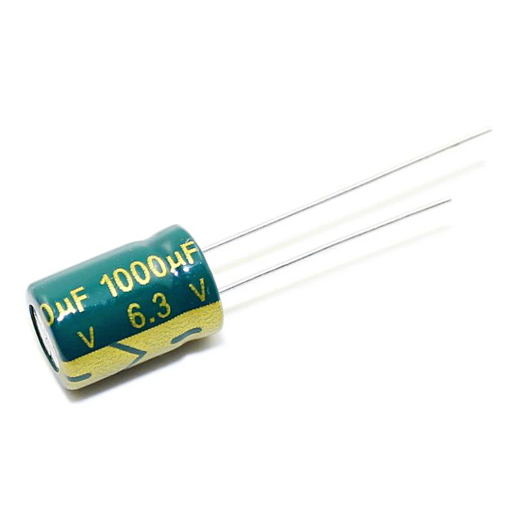 10 шт./лот электролитический конденсатор с алюминиевой крышкой, 6,3 V 10V 16 V, алюминиевая крышка, 25В 220 мкФ 470 мкФ 1000 мкФ 1500 мкФ 2200 мкФ 3300 мкФ 10000 мкФ высокочастотное низкое сопротивление