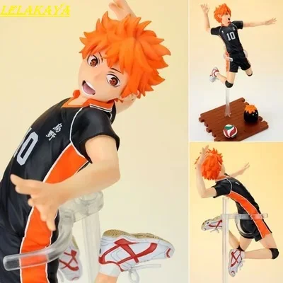 No color box Haikyuu фигурки Хината Syouyou Акара TOMY ПВХ 17 см японского аниме-волейбол Фигурки игрушки Haikyuu игрушка кукла подарок новинка - Цвет: No color box