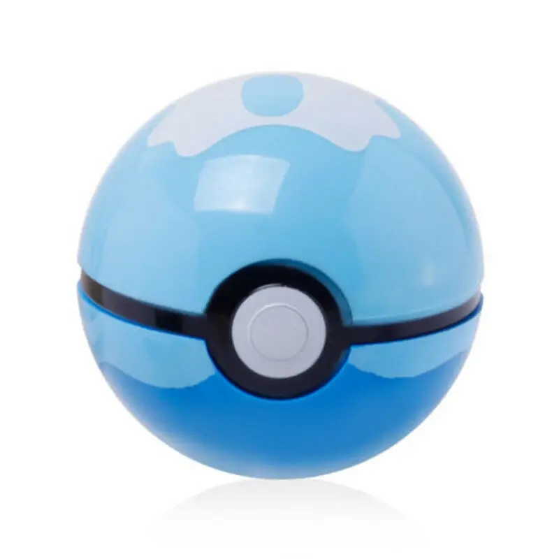 Style J Креативный 7 см Pokemon Pikachu Poke Ball Косплей Pop-up Poke Ball Детская игрушка подарок пластиковый мяч Пикачу - Цвет: Style J