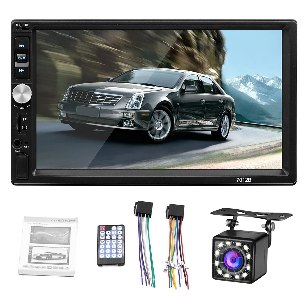 Автомагнитола 2 Din 7 ''lcd сенсорный экран Авто Аудио плеер авторадио Bluetooth FM