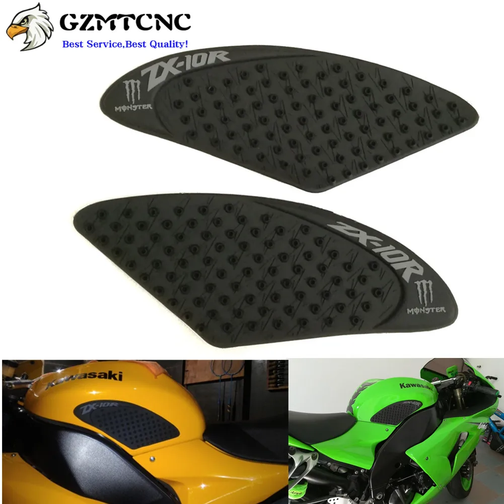 Защита бака ZX10R 06 07 противоскользящая наклейка газовый коленный захват тяга