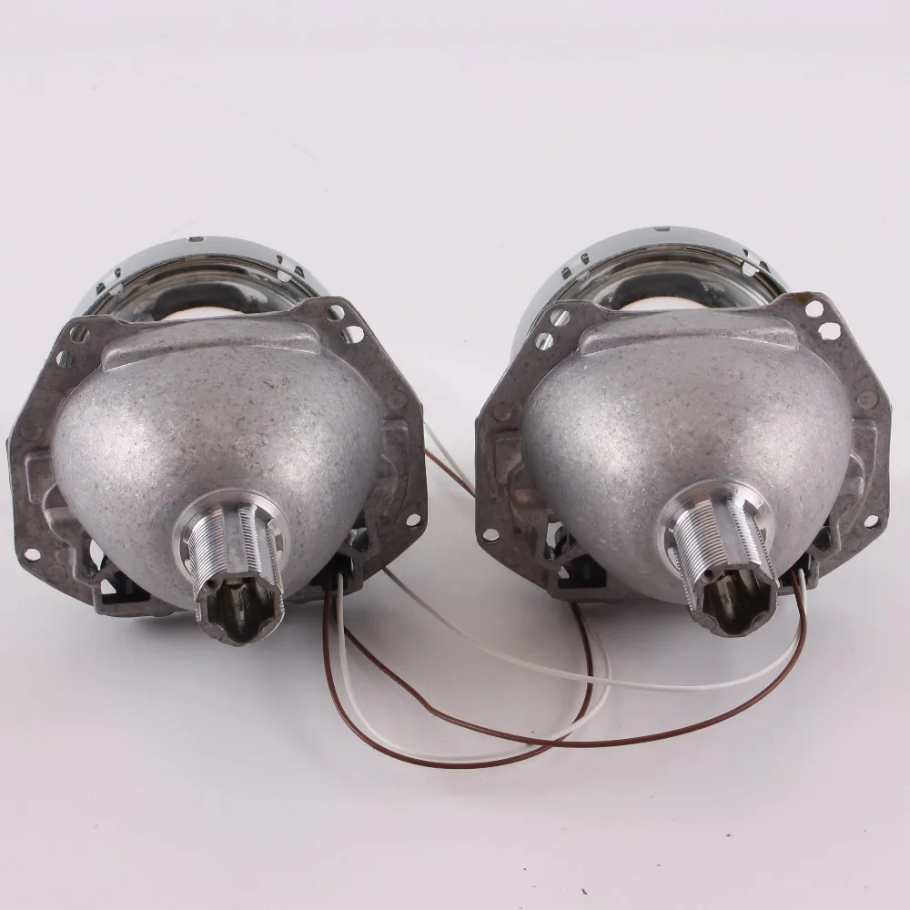 2 шт. 3,0 дюйма би-ксенон Hella 3R Hella 5 3 дюйма объектив проектора HID D1 D2 D3 D4 D2H Универсальный Автомобильный отражатель фары синие линзы