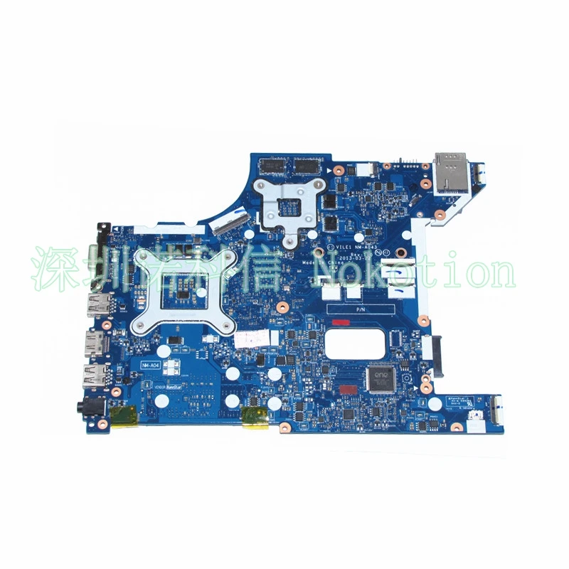 Материнская плата NOKOTION VILE1 NM A043 для Lenovo thinkpad Edge E431 материнская ноутбуков FRU 04Y1297