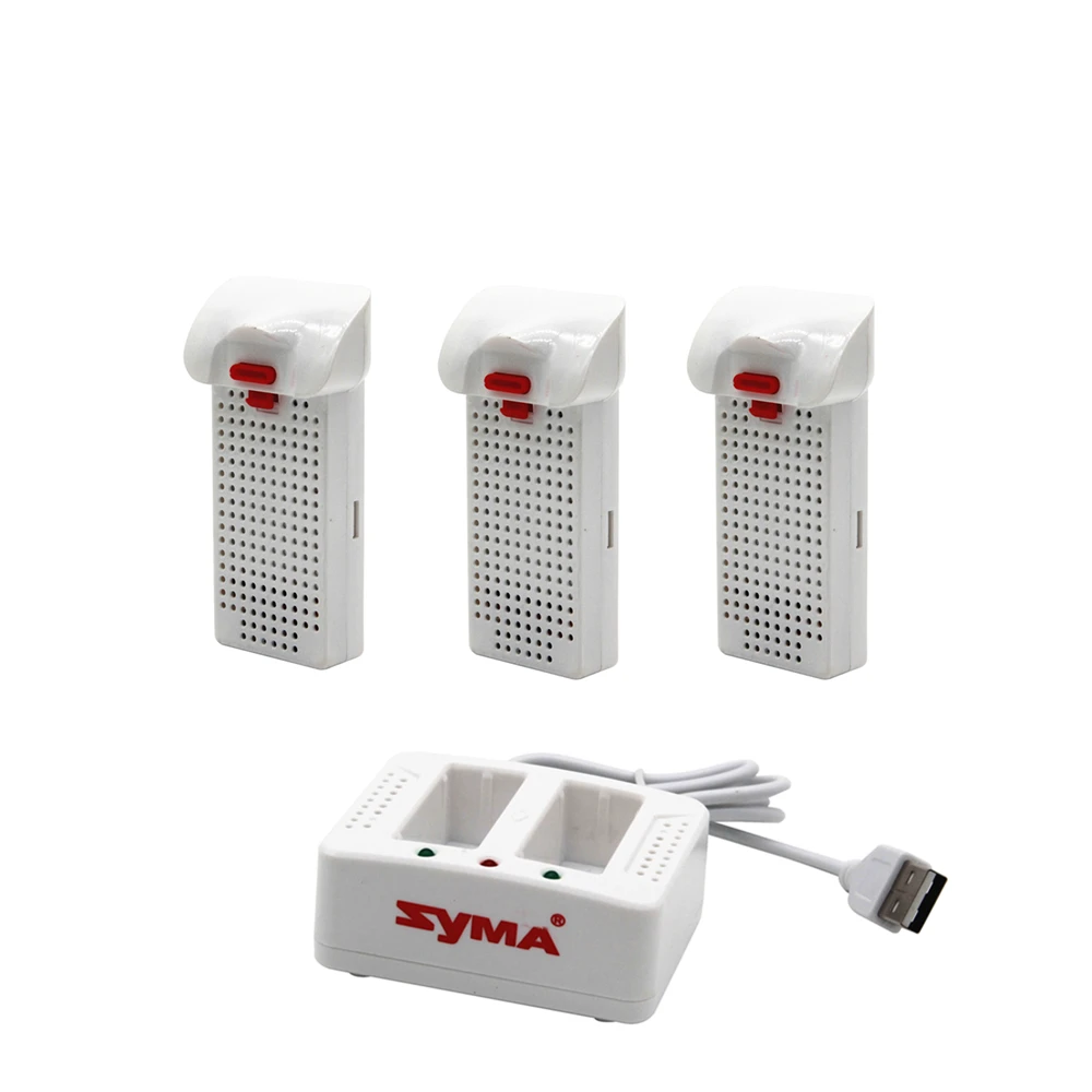 SET6 SYMA X25pro RC Дрон батарея RC Квадрокоптер запасные части Аксессуары 7,4 В 1000 мАч для x25 pro батарея - Цвет: SET6