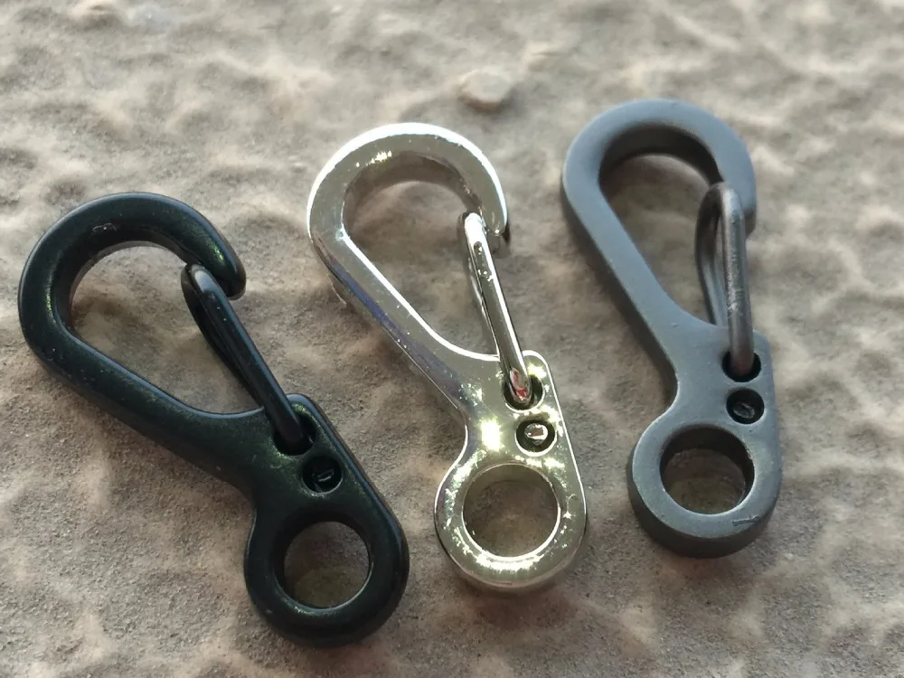 5 шт. мини подвесная Пряжка Классическая простая пружинная быстрый подвесной