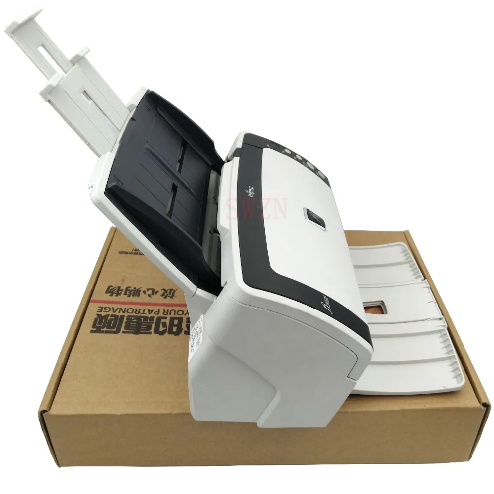 Сканер документов Fujitsu fi 6125 FI6125 6125dj USB цветной двухсторонний дуплексный сканер в