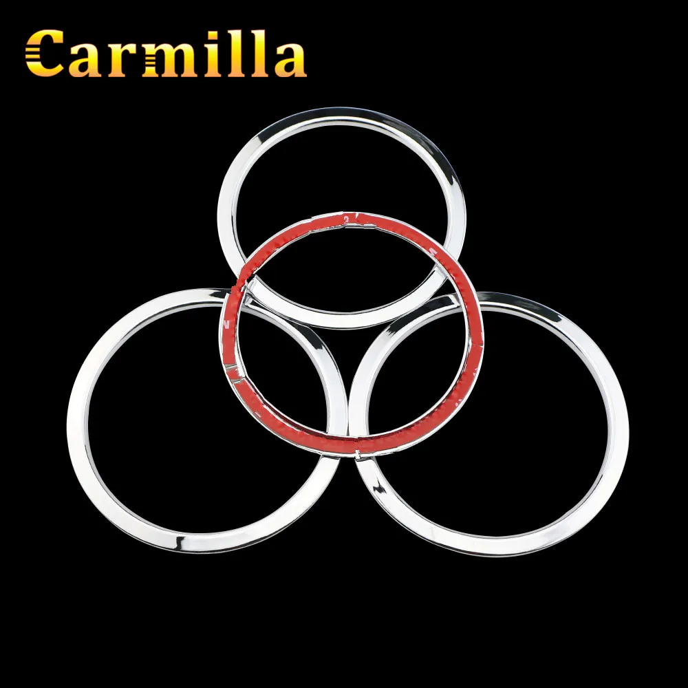

Carmilla Chrome Door Speaker Ring Cover Speaker Decoration Trim Sticker for Nissan Xtrail X-Trail Rogue T32 2014 2015 2016 2017