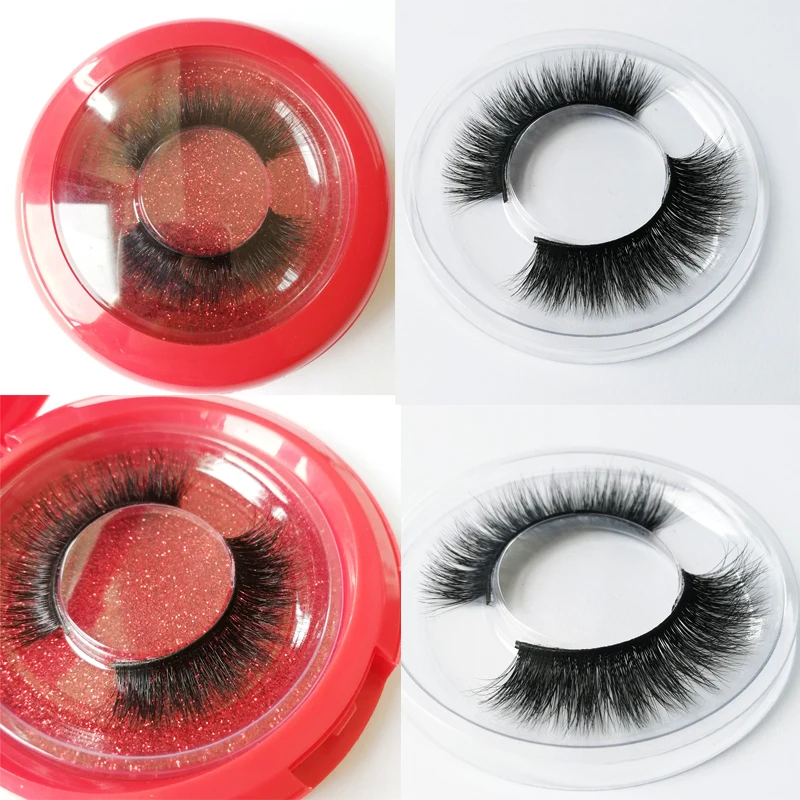 Накладные ресницы 3D норки Eyelash3D накладные макияж 100% реального Природные Толстые