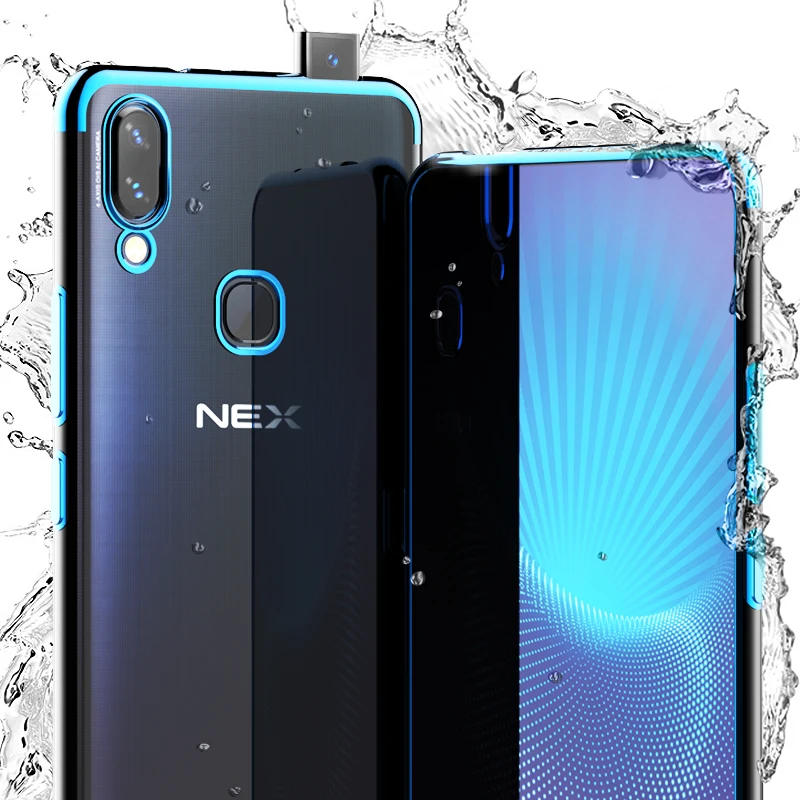 

Чехол для VIVO NEX прозрачный однотонный ЧЕХОЛ ДЛЯ VIVO NEX S 6,59 дюйма роскошный бронированный противоударный чехол Деловой чехол