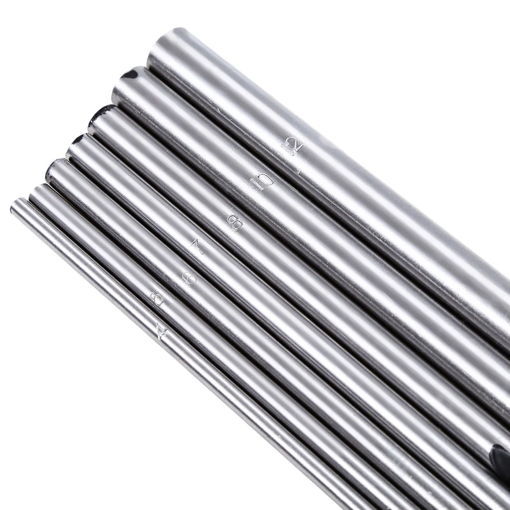 7PC 3 Flute wood Drill Bits Set 4mm-12mm 12 inch Brad Point Twist 300mm long Carpentry Wood Drilling Tools | Инструменты
