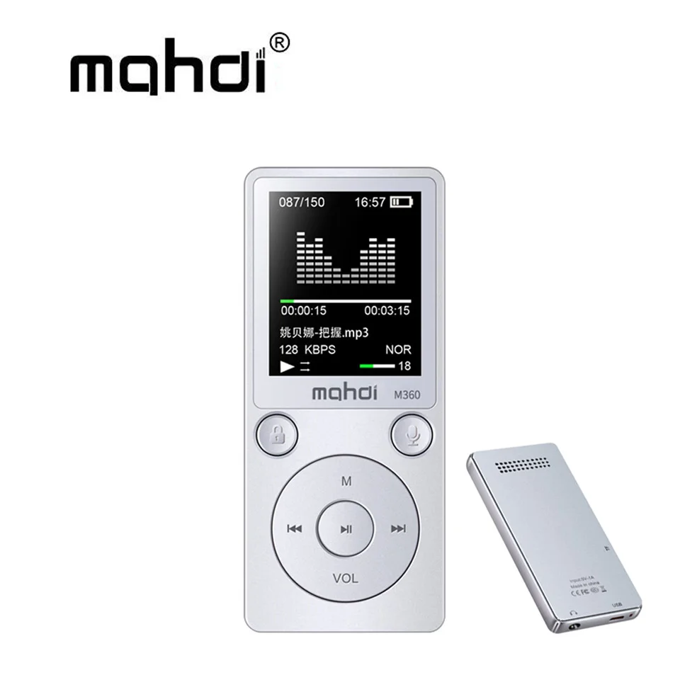 Mahdi M360 металлический 1 8 &quotFlac MP3 плеер Гб с высоким звуком на уровне входа без