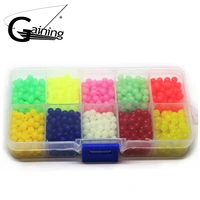 1000pcsset carp fishing lures fishing beads 5mm plastic floating fishing beads luminous carp fishing accessories