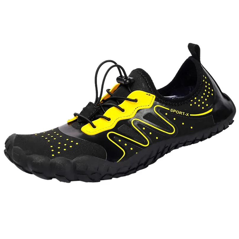 Aqua shoes/Летняя мужская обувь Мужская быстросохнущая водонепроницаемая унисекс
