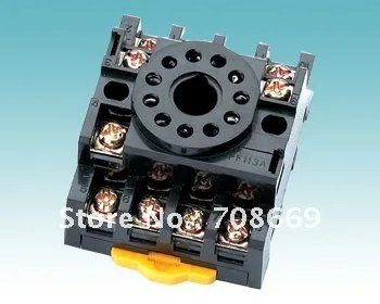 10pcs New Relay Socket PF113A 11-pin octal base | Обустройство дома