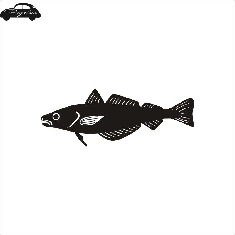 Cod Fish Gadus Автомобильная наклейка Morhua постер с лодкой наклейки декор Настенная