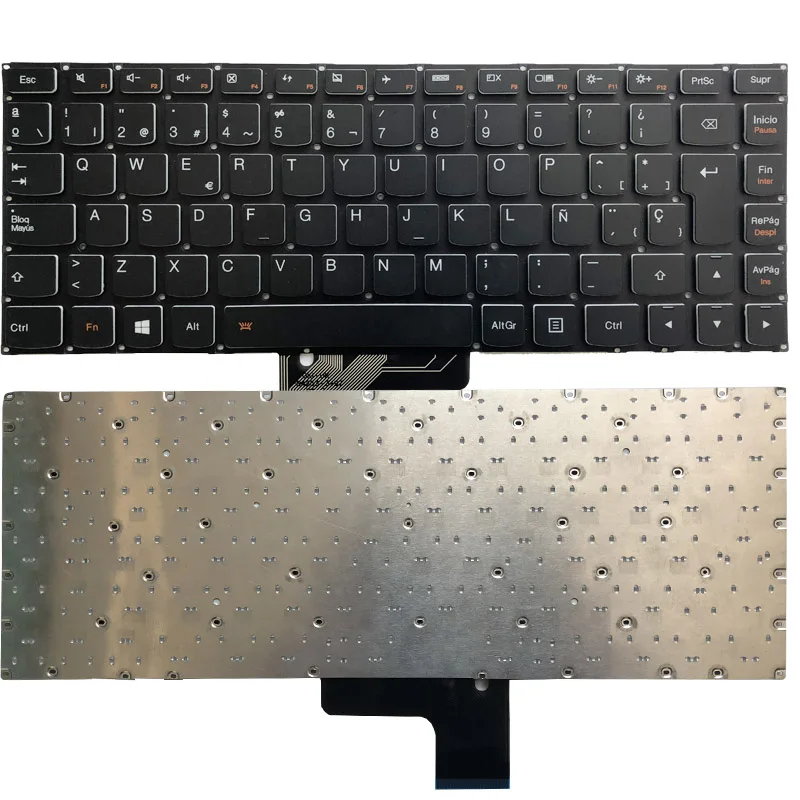 Новая испанская клавиатура для ноутбука LENOVO ideapad U430 U430P U330 U330P U330T SP Клавиатура ноутбука без рамки