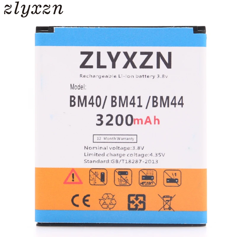 Новый 3200 мА/ч BM40 BM41 BM44 Батарея для Xiaomi 2A Mi2A HONGMI RED rice 1S Redmi 2 Батарея|Аккумуляторы