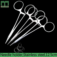 medical needle holder stainless steel 12 5cm cosmetic and plastic surgery instruments and tools needle forceps