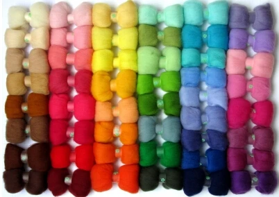 Бесплатная доставка! Шерсть Войлок Poke Fun ровинг волокно игла для валяния 5g/20